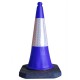 750mm Road Cone Blue